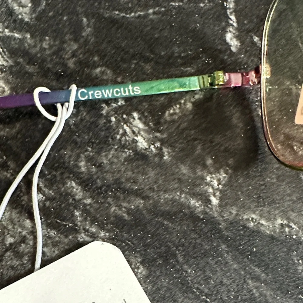 NWT Crewcuts Iridescent Aviator Glasses